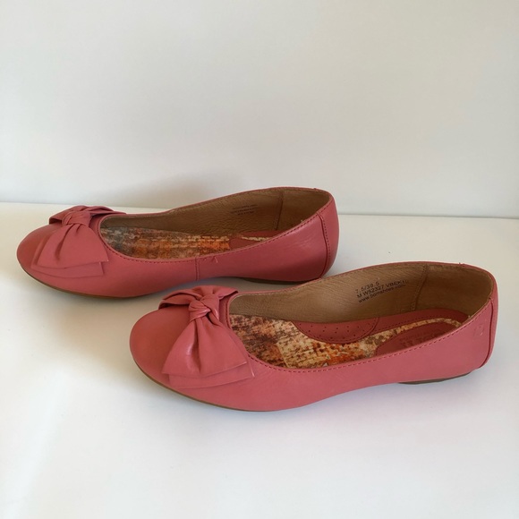Born Ballerina Pink Flats Slip On Shoes 7.5/ 38.5 - Picture 3 of 8